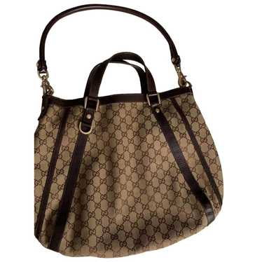 GucciPebbled Calfskin Medium Miss GG Top Handle Bag Light outlets Cuir