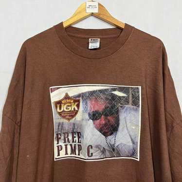 Rap Tees × Vintage Vintage Free Pimp C UGK "Under… - image 1