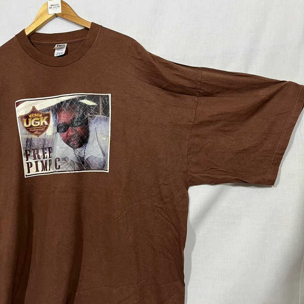 Rap Tees × Vintage Vintage Free Pimp C UGK "Under… - image 5