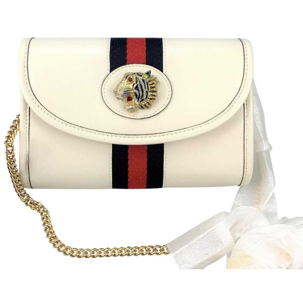 Gucci Rajah leather handbag - image 1