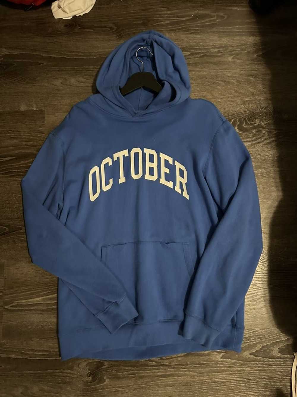 Octobers Very Own OVO Royal Blue Owl Hoodie - image 1