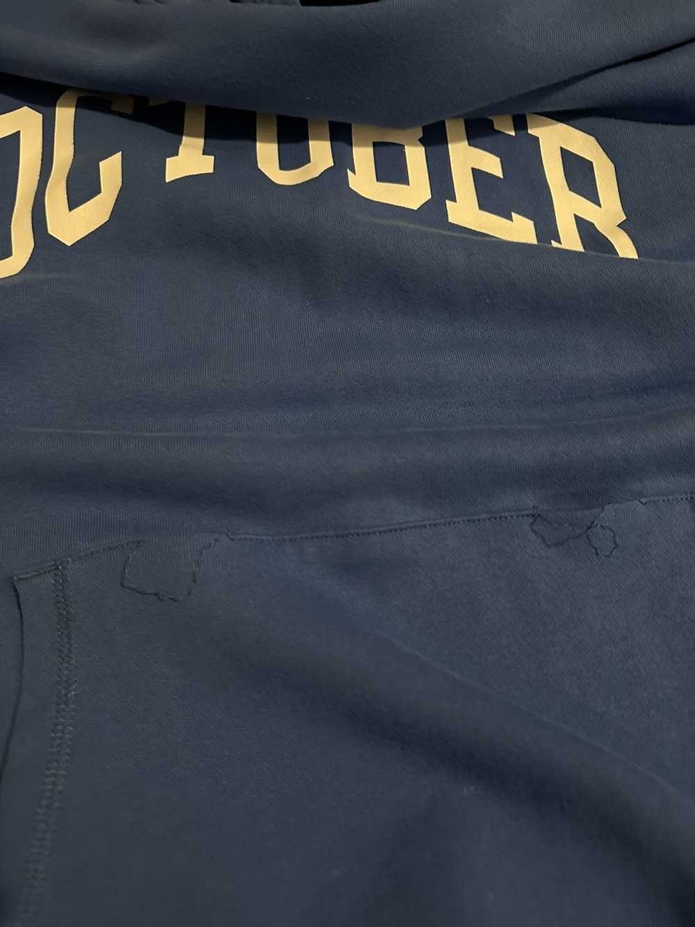 Octobers Very Own OVO Royal Blue Owl Hoodie - image 4