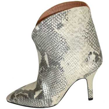 Paris Texas Python ankle boots - image 1