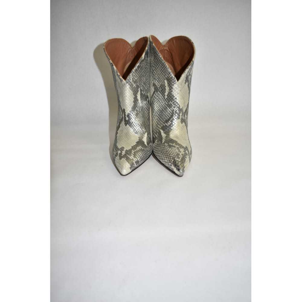 Paris Texas Python ankle boots - image 7