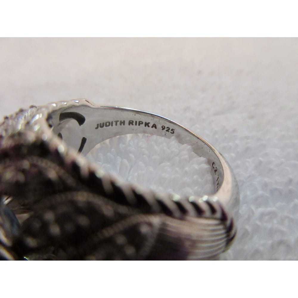 Judith Ripka Silver ring - image 12