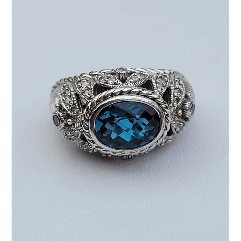 Judith Ripka Silver ring - image 4