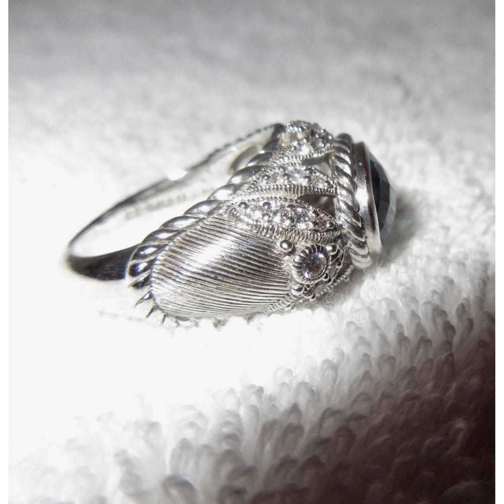 Judith Ripka Silver ring - image 9