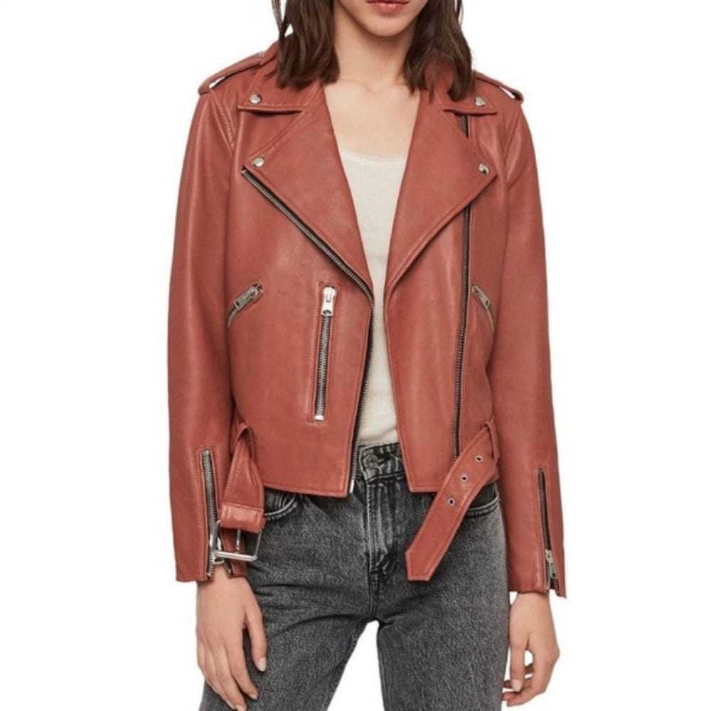 All Saints Leather jacket - image 8