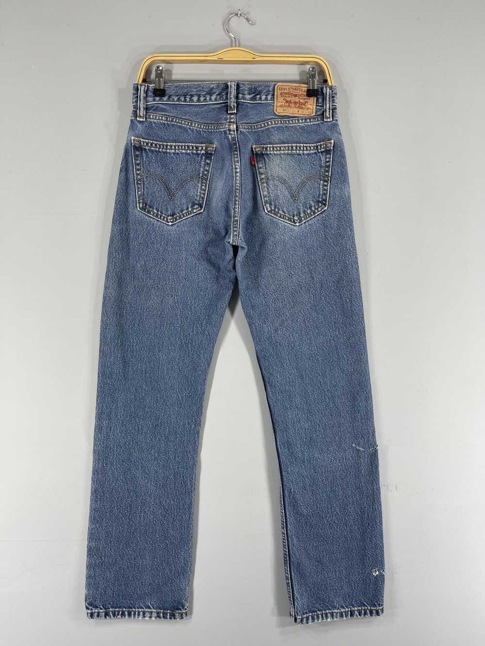 Distressed Denim × Jean × Levi's W31 L30 Vintage … - image 9