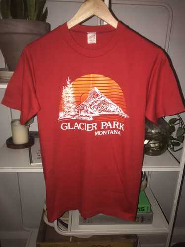 Vintage Vintage Glacier Park Montana Graphic Tee S
