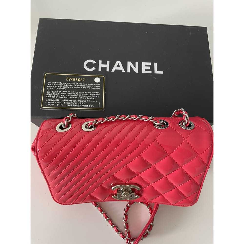 Chanel Coco boy patent leather handbag - image 8