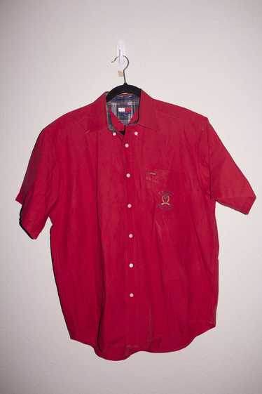 Vintage Tommy Hilfiger Short Sleeve Polo Shirt Mens L… - Gem