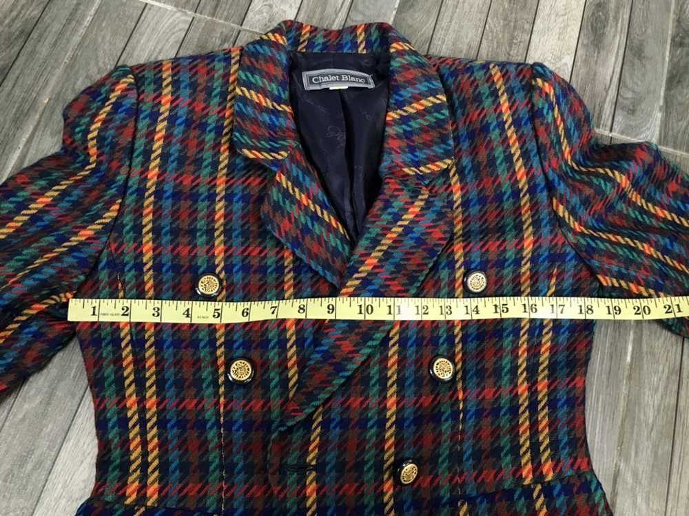 Tailor Made × Vintage 90s vintage colorful wool b… - image 8