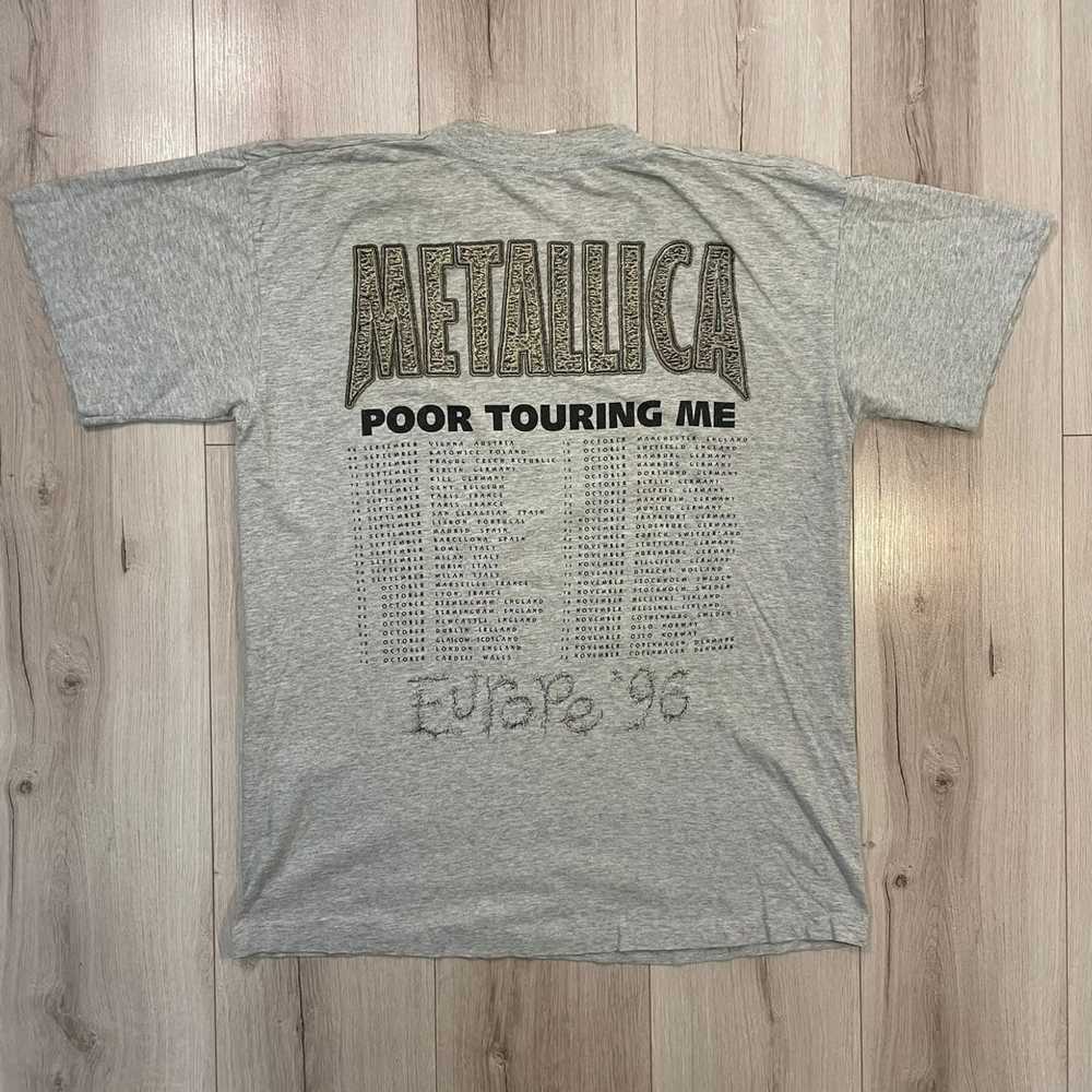 Band Tees × Metallica × Vintage Metallica band te… - image 4