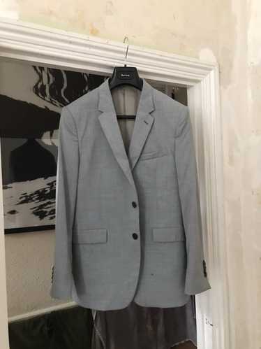 Paul Smith Light grey mainline blazer with peach d