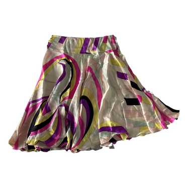 Emilio Pucci Silk mid-length skirt