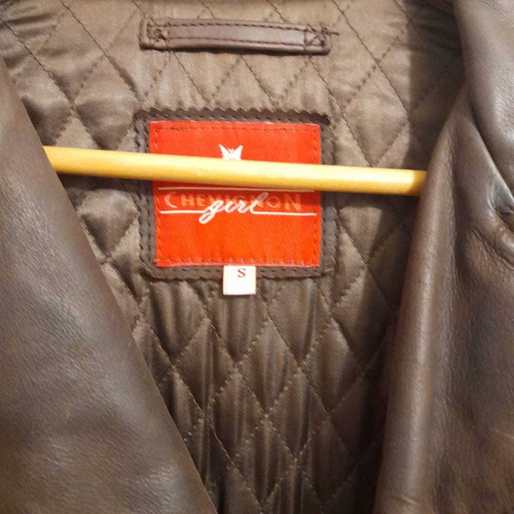 Chevignon Leather coat - image 2