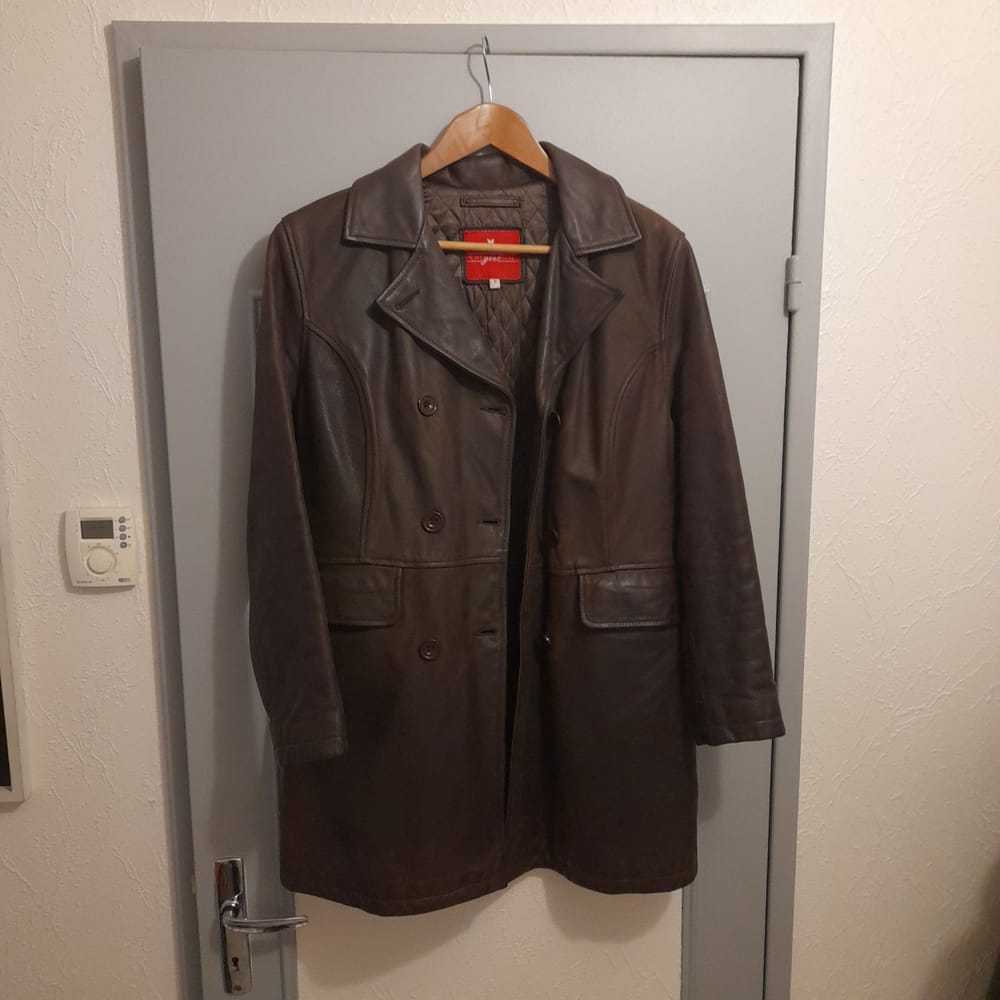 Chevignon Leather coat - image 4