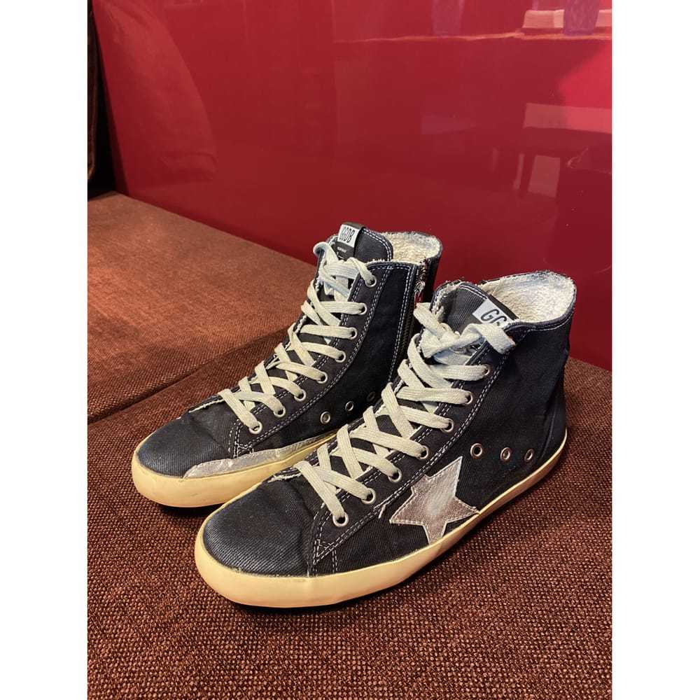 Golden Goose Francy cloth high trainers - image 10