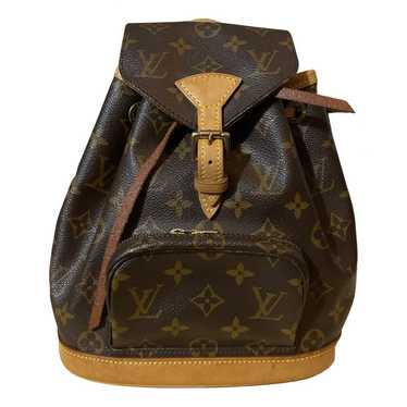 Louis Vuitton Montsouris Vintage leather backpack - image 1