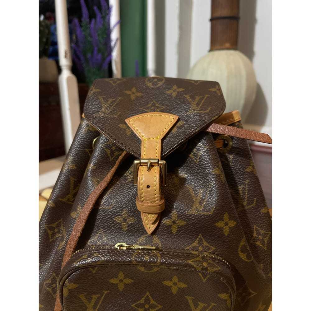 Louis Vuitton Montsouris Vintage leather backpack - image 3