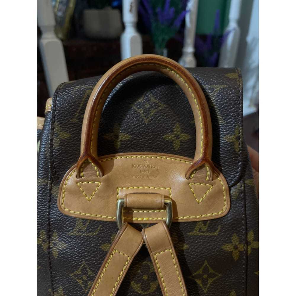 Louis Vuitton Montsouris Vintage leather backpack - image 6