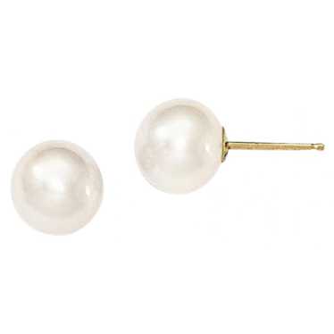 Apples of Gold Pearl earrings - image 1