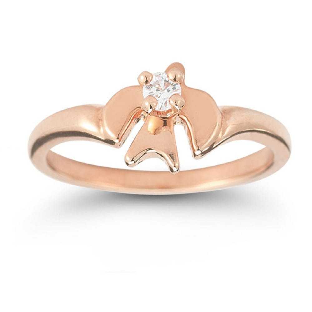 Apples of Gold Pink gold ring - image 1