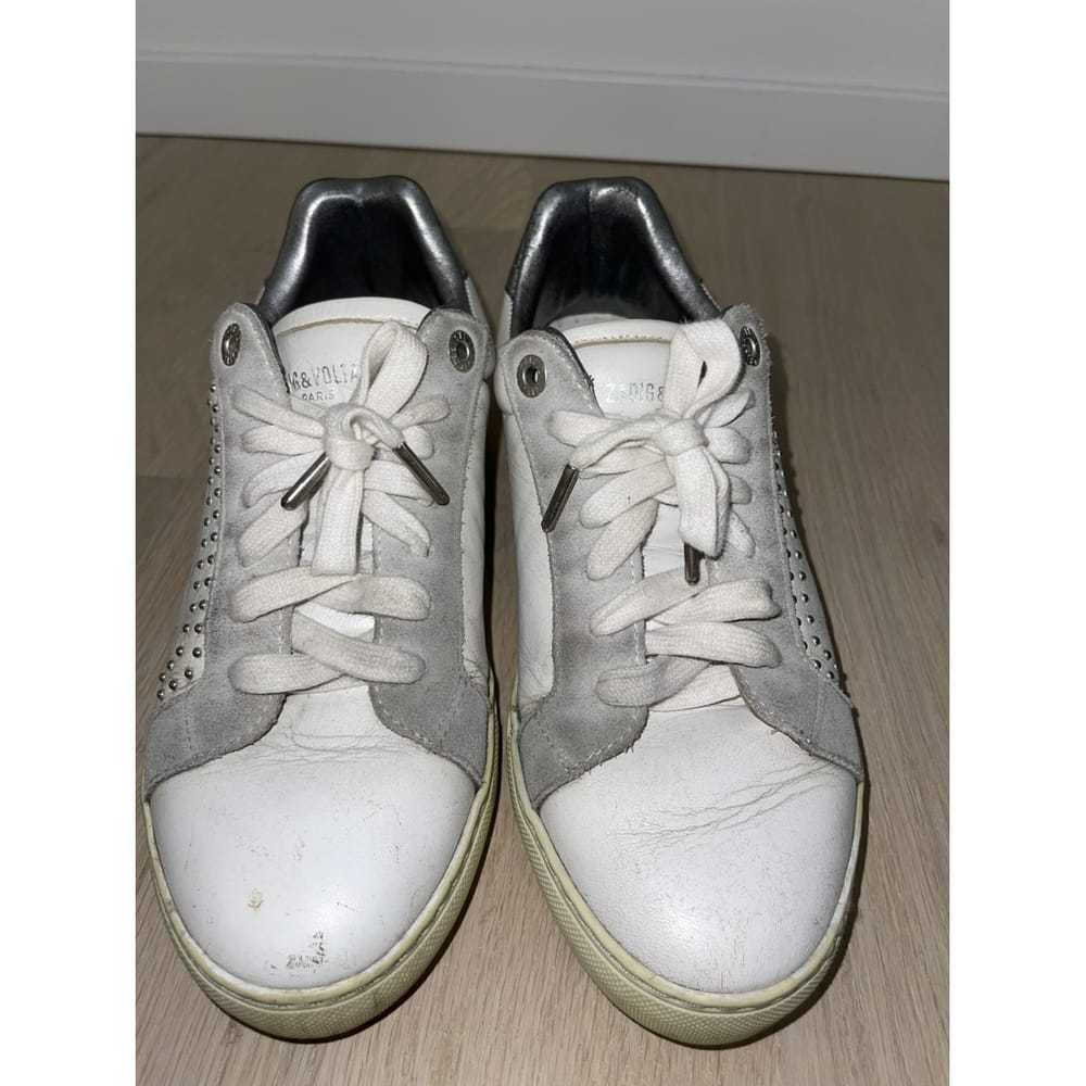 Zadig & Voltaire Zv1747 patent leather trainers - image 3