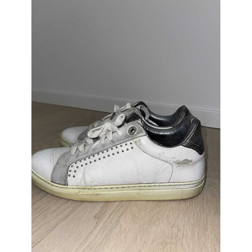 Zadig & Voltaire Zv1747 patent leather trainers - image 4