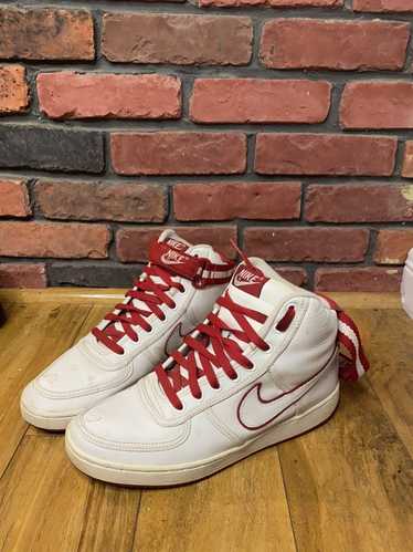 Nike Nike Vandal High White Leather Red Size 9 RAR