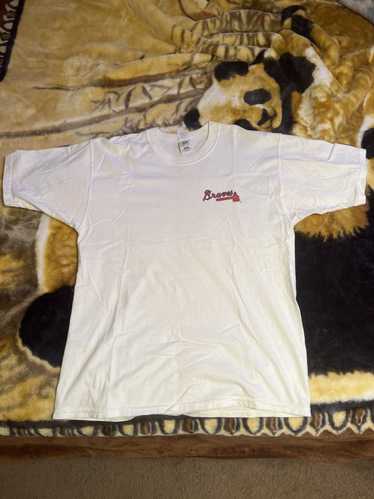 Vintage MLB (Jerzees) - Atlanta Braves Spell-Out T-Shirt 1993 Large –  Vintage Club Clothing