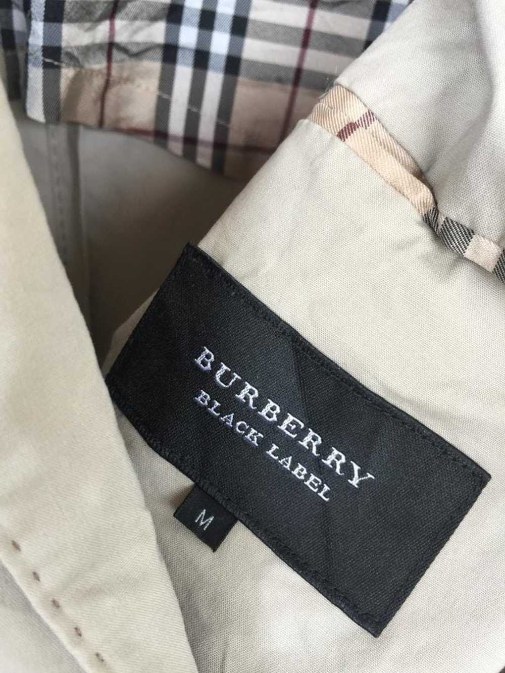 Burberry Vintage Burberry Black Label Jacket Butt… - image 5