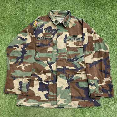 Military × Vintage Vintage y2k Military Embroidere