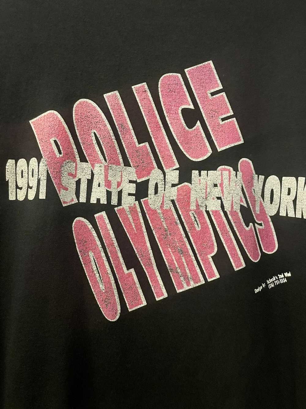 Vintage 90’s New York Police T-shirt - image 2