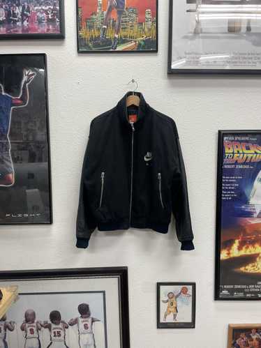 Nike × Vintage Vintage Nike Air Leather Jacket