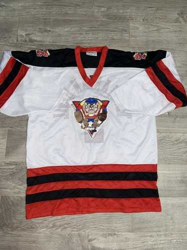 New Jersey Devil Shirt Vintage Looney Tunes Taz NJ Hockey Ice