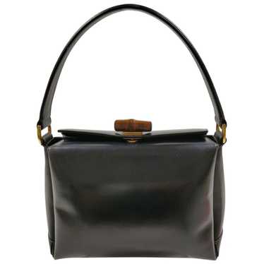 Gucci Bamboo Top Handle leather handbag - image 1