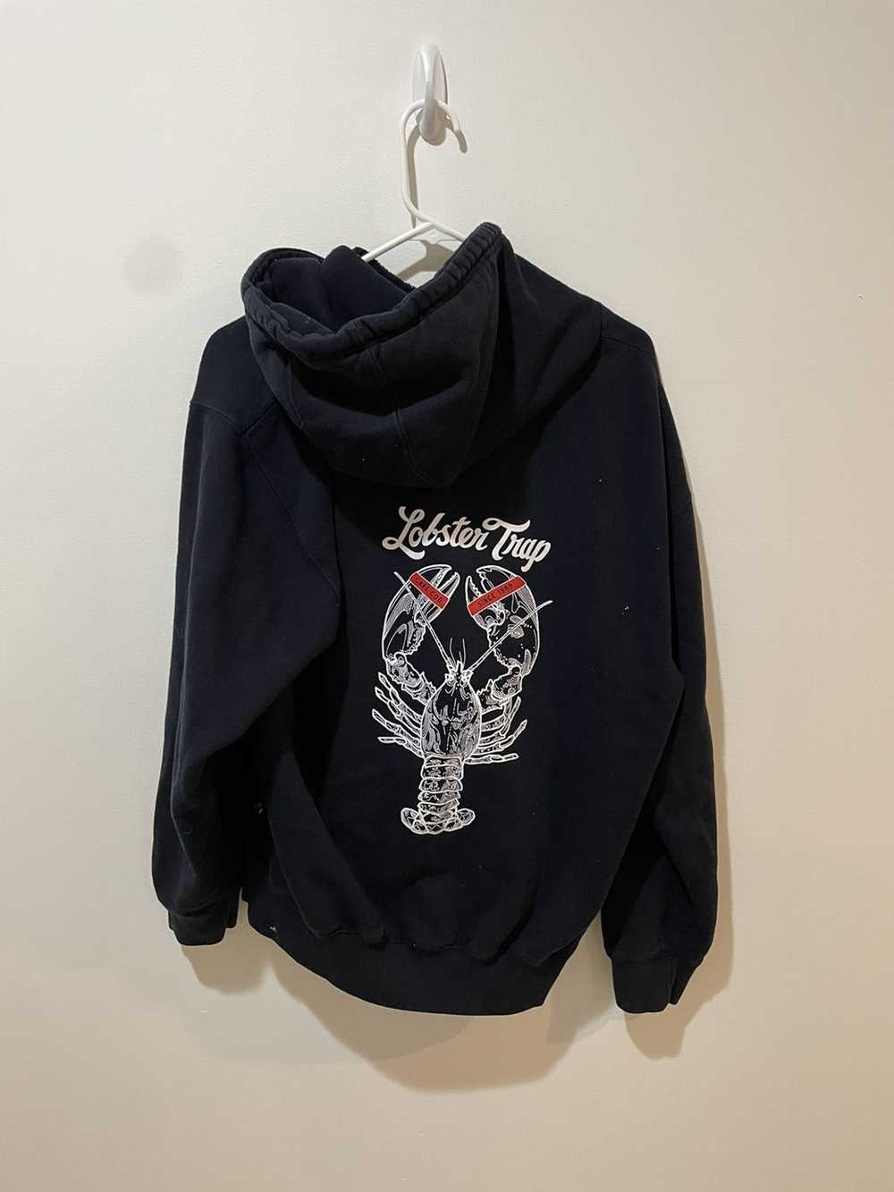 Streetwear Lobster Trap Black Hoodie - image 2