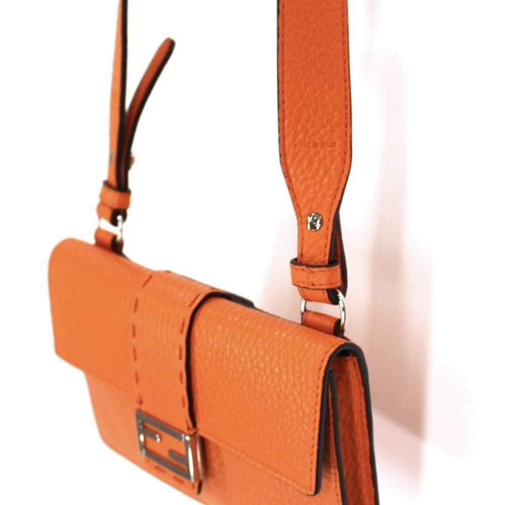 Fendi Flat Baguette leather crossbody bag - image 5