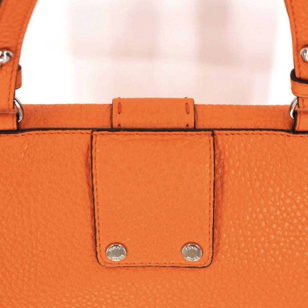 Fendi Flat Baguette leather crossbody bag - image 8