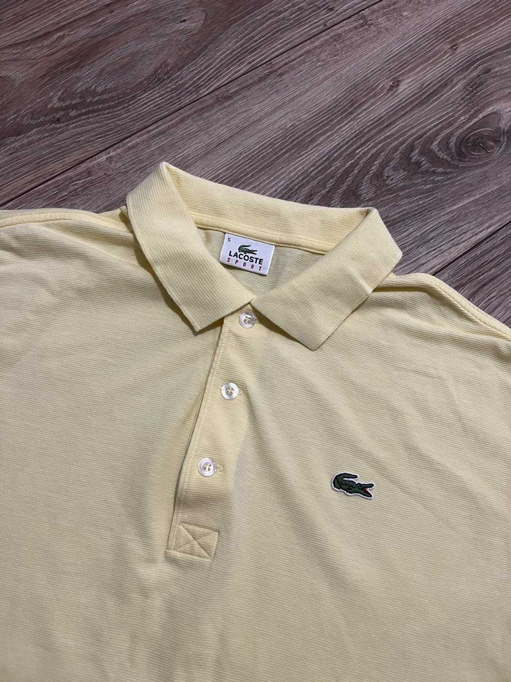 Lacoste × Vintage Polo Lacoste Sport Vintage Size… - image 2