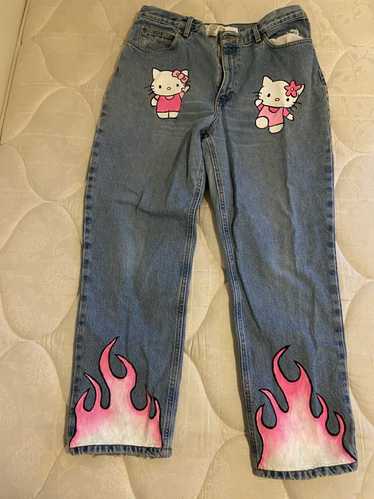 Custom Custom Hello Kitty Jeans