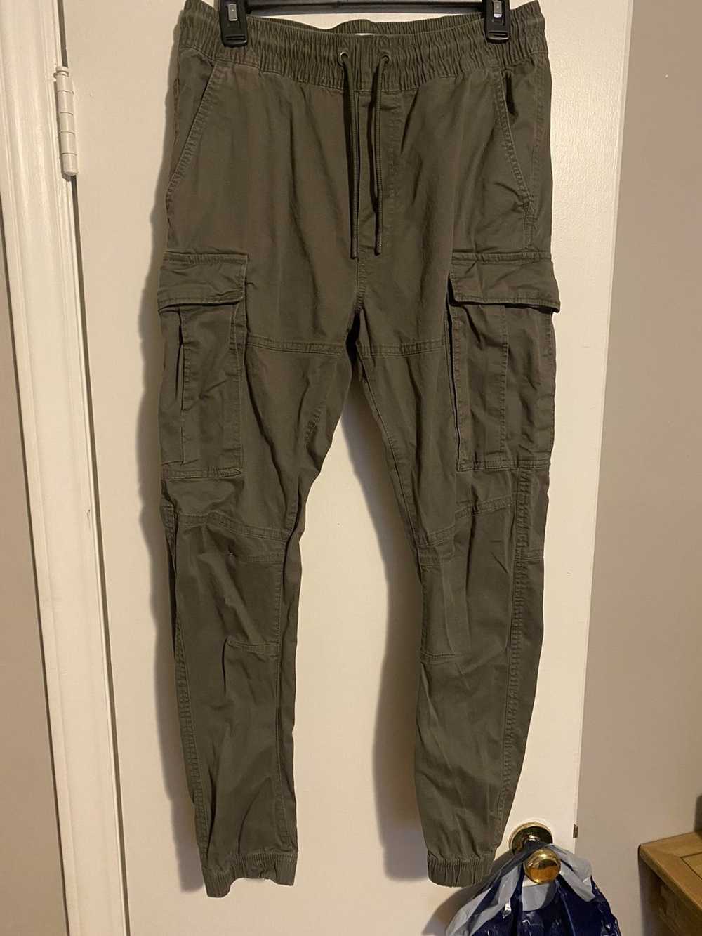 H&M × Streetwear H&M Cargo Joggers “Khaki Green” - image 1