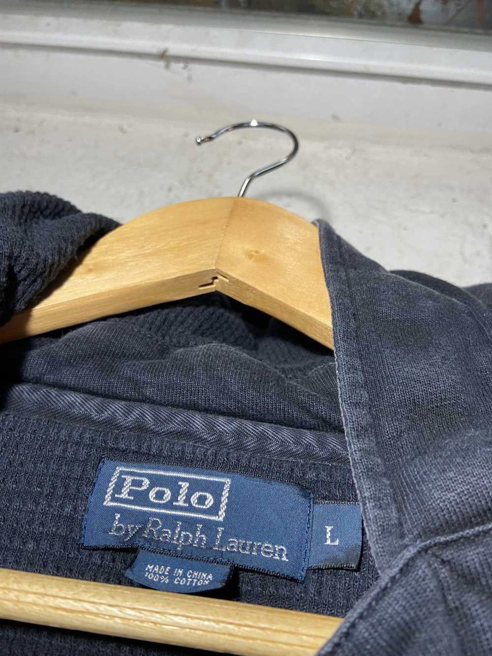 Polo Ralph Lauren Polo Textured Zip-Up (Sz Large) - image 3