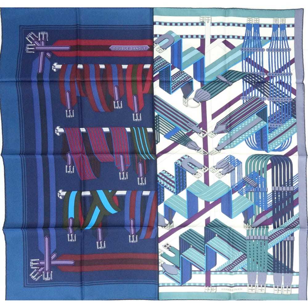 Hermès Bandana 55 silk scarf - image 5