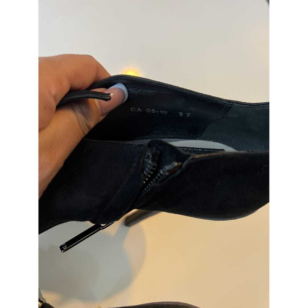Dior Velvet ankle boots - image 3