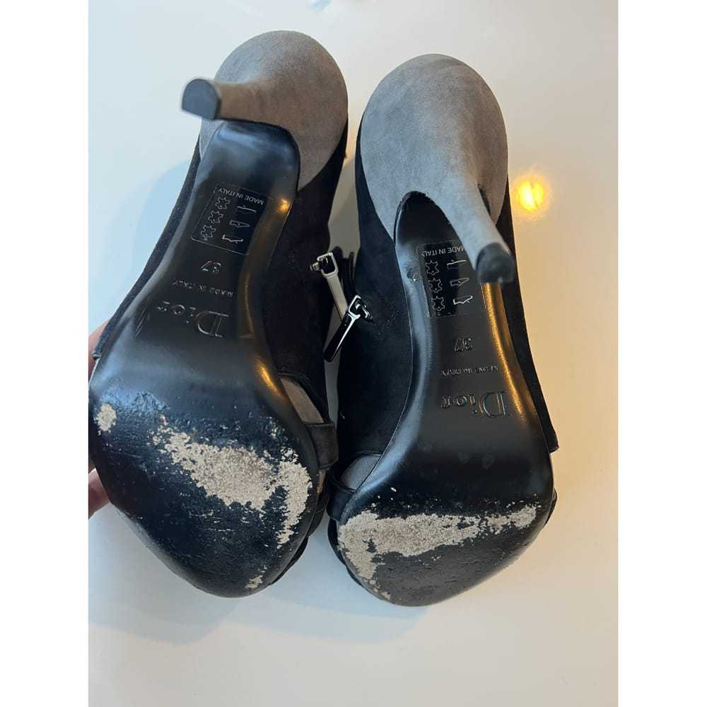 Dior Velvet ankle boots - image 4