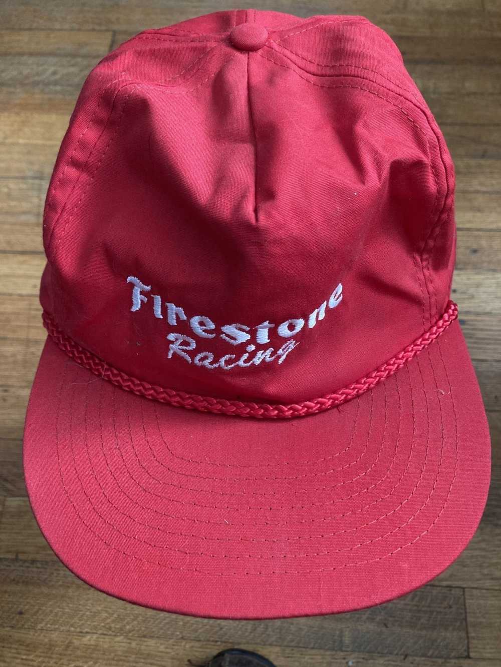 Racing × Streetwear × Trucker Hat Vintage Firesto… - image 1