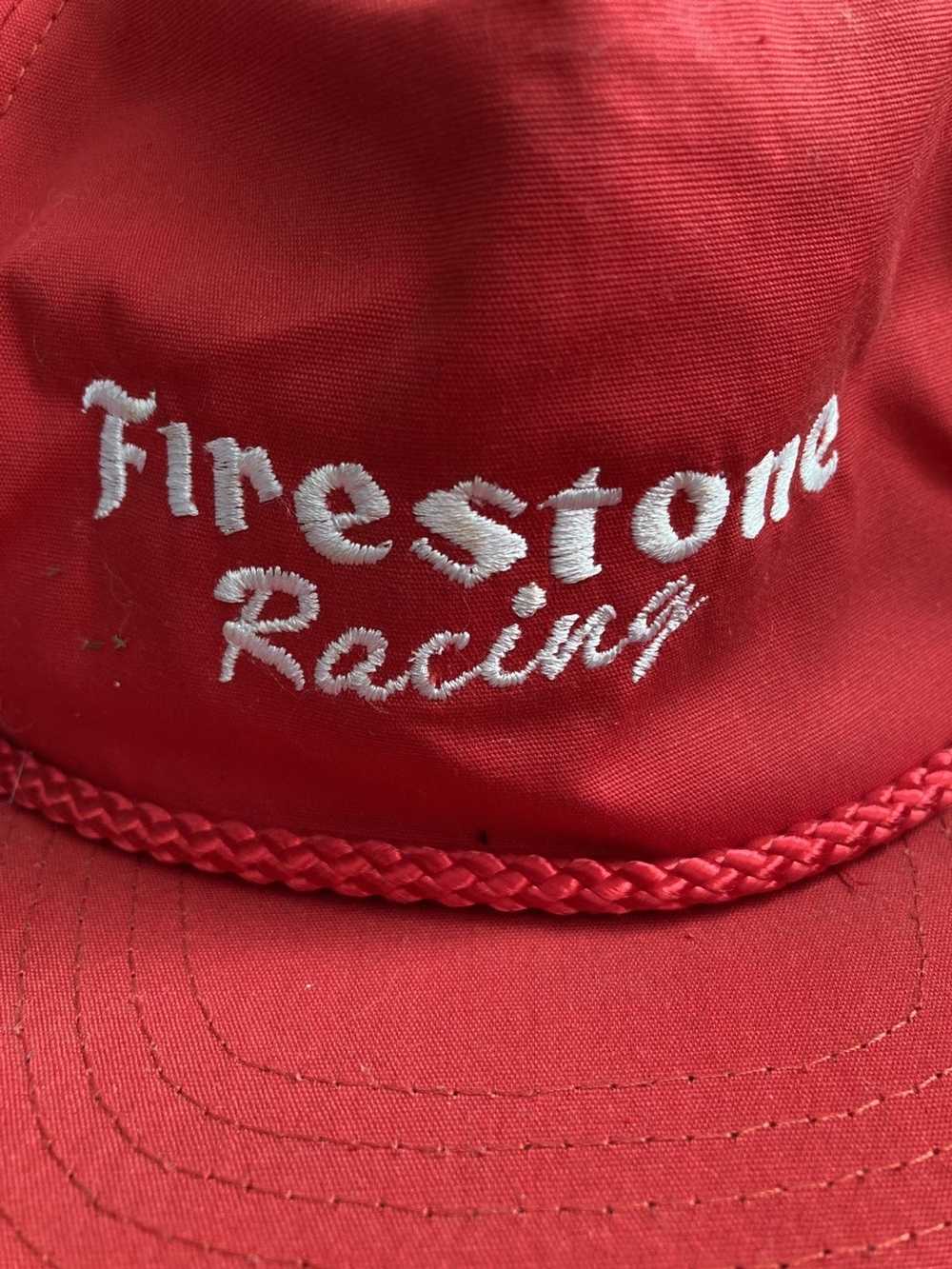 Racing × Streetwear × Trucker Hat Vintage Firesto… - image 2